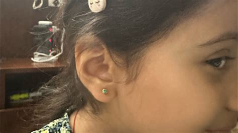 दर्द हुआ बेबी को और रोना भी आया Ear Piercing Vlog New Earrings