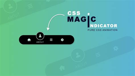 Magic Navigation Menu Indicator Using Html CSS Only CSS Navigation