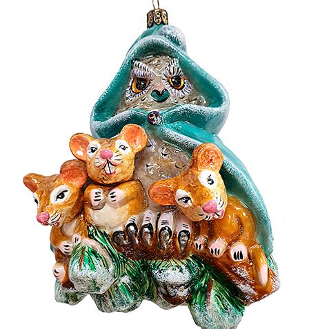 Елочная игрушка «Совушка, Совушка, умная головушка», Atlas Art, Польша ...