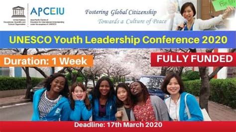 2020 Unesco Apceiu 6th Youth Leadership Workshop On Gced Global