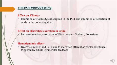 Carbonic Anhydrase Inhibitors Ppt