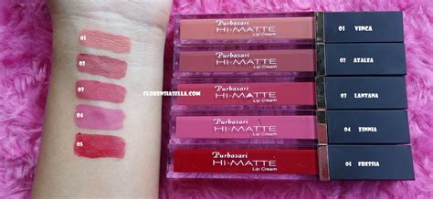 REVIEW Purbasari HI MATTE Lip Cream Tampil Cantik