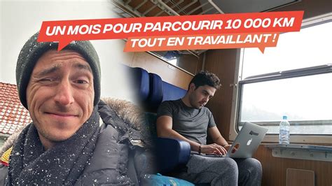 Voyage en train et télétravail dans les pays nordiques pendant un mois