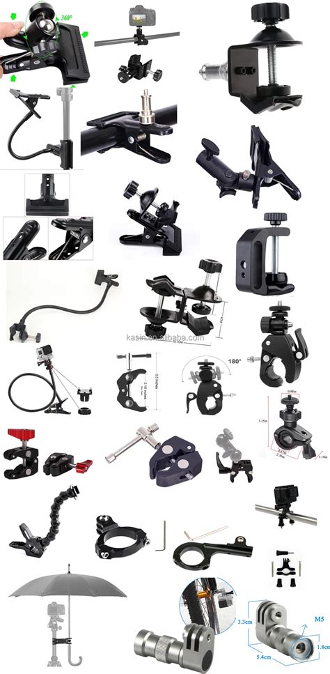 Metal Sc Hot Shoe Flash Screw Mount Adapter To Thread For Gopro And Other Cameras Stand