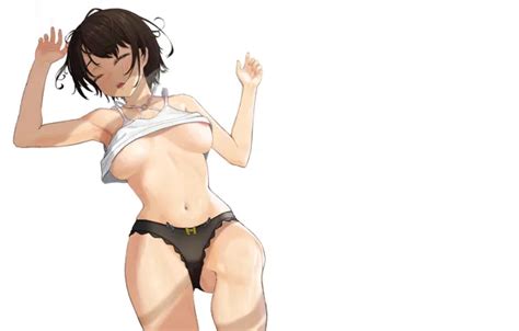 Wallpaper Kawaii Girl Hot Sexy Panties Boobs Anime Sleep For Mobile And Desktop Section