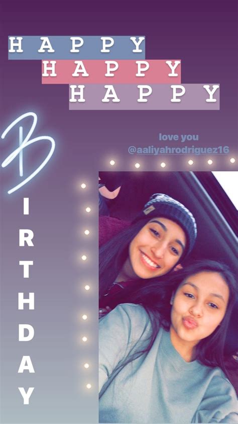 Instagram Birthday Story Templates