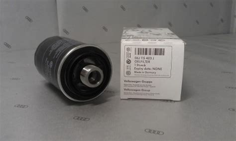 Oil Filter 06J115403Q & Sump plug - Audi Parts Direct