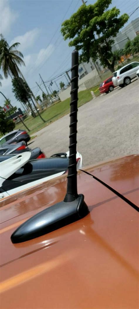 Short Rubber Spiral Antenna Mast Radio Am Fm For Kia Sportage