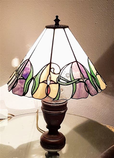 Tiffany Lamp in Floral Art Nouveau Design 8 Sides in 2 - Etsy