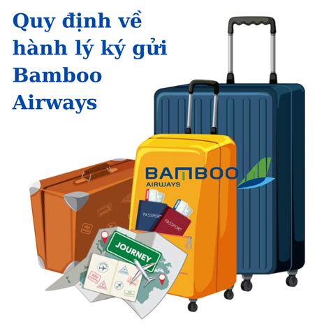 Quy định về hành lý ký gửi khi bay hãng Bamboo Airways