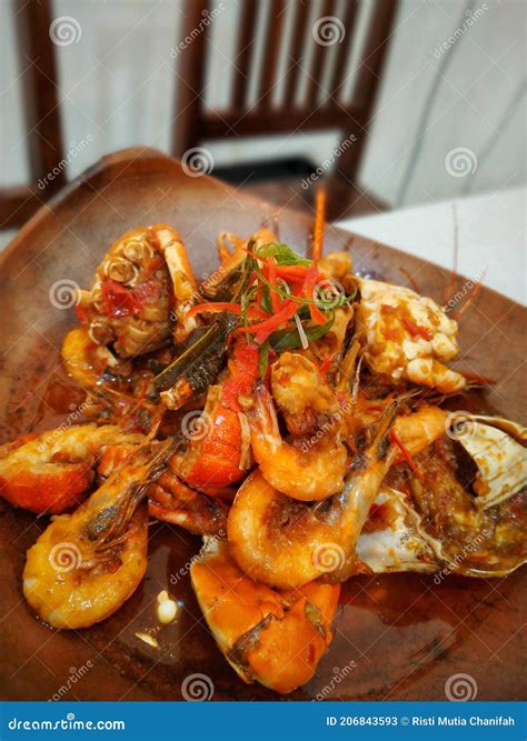TRADITIONAL FOOD from INDONESIA Stock Image - Image of seafood