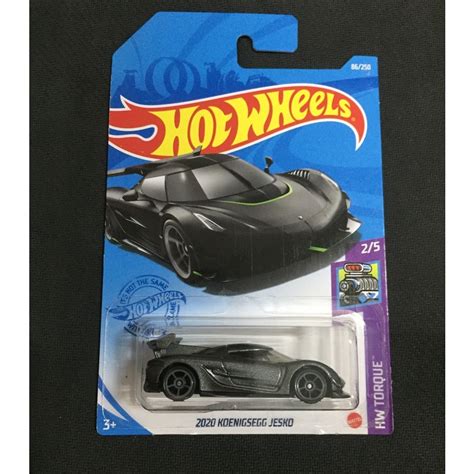 風火輪 hot wheels 柯尼賽克 koenigsegg jesko 黑色 稀有 普卡 蝦皮購物