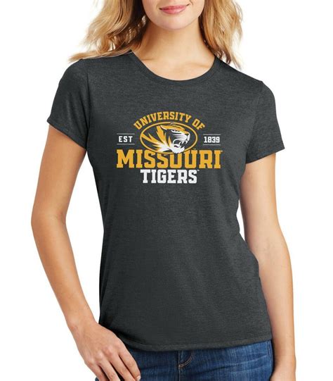 Missouri Womens Shirt Missouri Tigers Shirt Established 1839 U Of