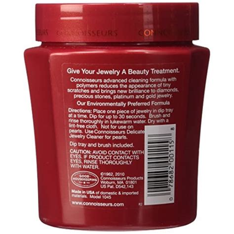 GeeksHive: Connoisseurs Jewelry Cleaner, Precious, 8 oz** - Cleaning ...