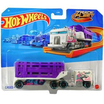 Hot Wheels Caminhao Velocidade NA Pista Caged Cargo Mattel BFM Caminhões Motos e Ônibus de
