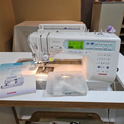 Janome Memory Craft 6600 P Sewing Machine + More (CR-JS) | EstateSales.org