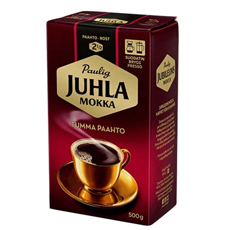 Paulig - Juhla Mokka Finnish Coffee (Dark Roast), 17.6oz (500g) - myPanier