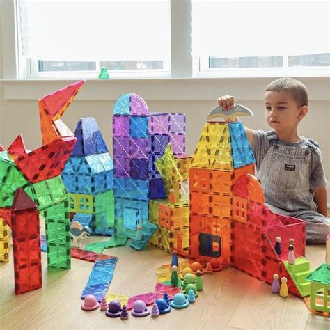 Magnetic Building Tiles - Lulunami