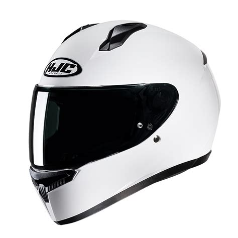 Hjc C Helmet White Hjc Wh Full Face Helmets Motostorm