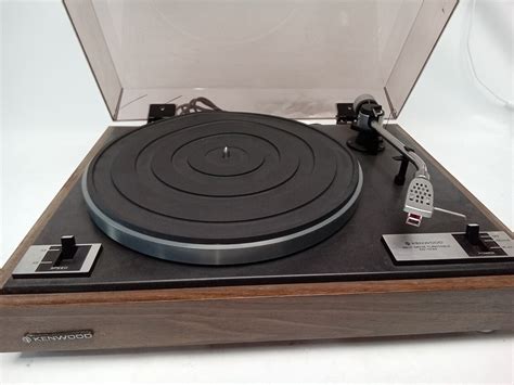 Vintage Kenwood KD 1033 2 Speed Belt Drive Manual Turntable Needs