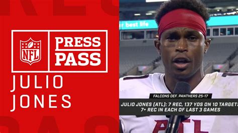 Julio Jones On If He Is The Best Receiver In The League I Definitely