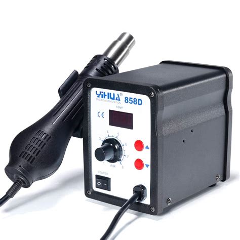 MMOBIEL Yihua D Hot Air Soldering Rework SMD Station Incl Nozzles C Up To C