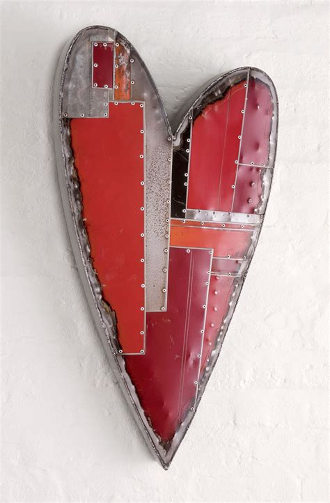 Classic Heart By Anthony Hansen Metal Wall Sculpture Artful Home