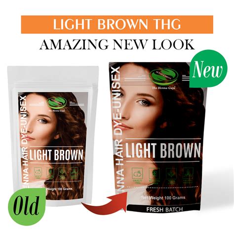 Light Brown Henna Hair Dye L The Henna Guys® L Henna Hair Color