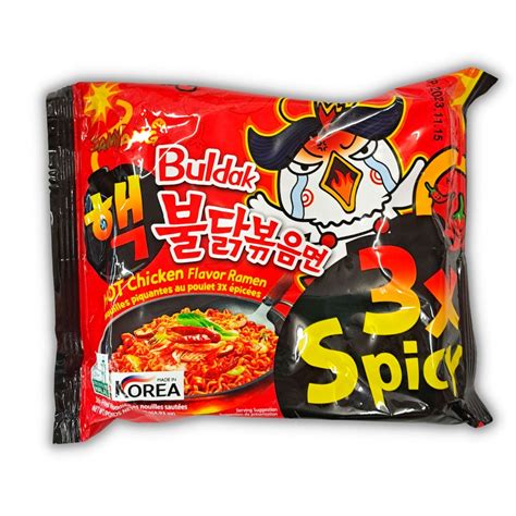 KOREA SAMYANG Buldak Hot Chicken Flavor Ramen 3xSpicy 140G Asia Grocery Town