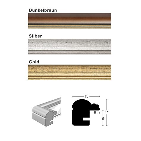 Nielsen Bilderrahmen Ascot Holz | Nielsen Bilderrahmen | Bilderrahmen ...