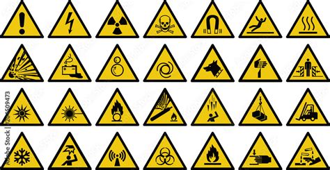 Yellow Danger Signs