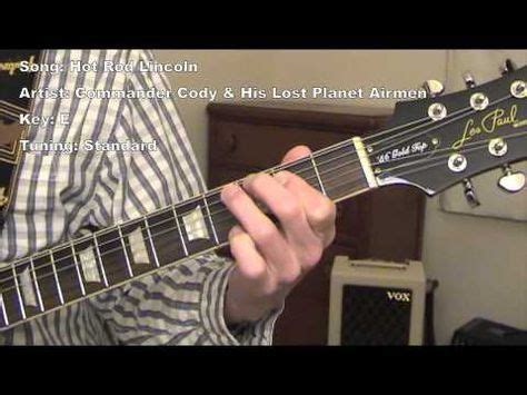 Hot Rod Lincoln Guitar Riff Lesson YouTube Guitar Guitar Lessons Tutorials Guitar Chords