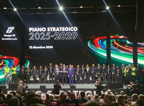 Piano Strategico Fs Mld Di Investimenti In Anni