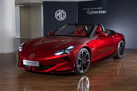 MG Cyberster Electric Roadster อวดคนจรงทสหราชอาณาจกร เตรยมสงมอบ