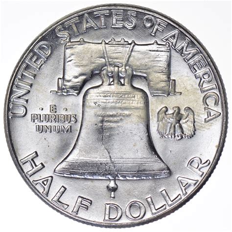 Choice Uncirculated Franklin Half Dollar Silver Tough Coin