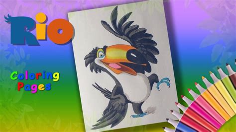 Rafael Coloring Pages - Free Rio Coloring Pages Printables