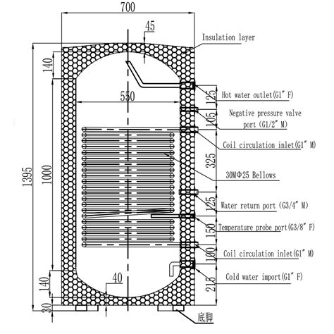 500L Buffer Tank Efficient Hot Water Storage Solutions