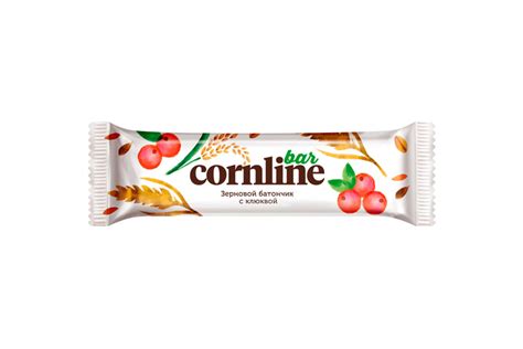 Зерновой батончик с клюквой «Cornline», 30 г - купить по цене ...
