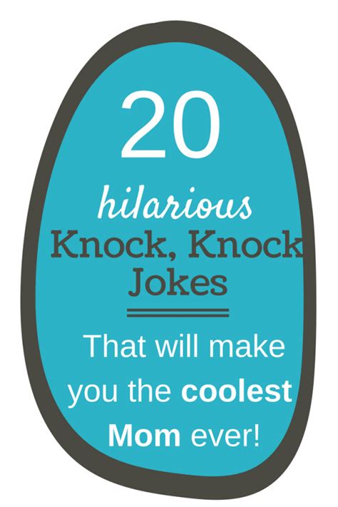 103 Best Knock Knock Jokes for Kids PRINTABLE Jokes