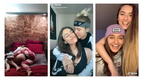 TikTok Lesbian Lesbian Couple Compilation YouTube
