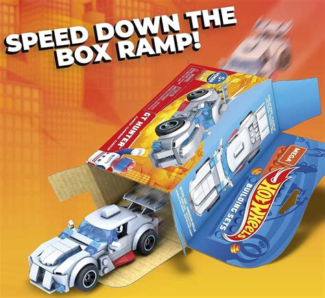 Hot Wheels Mega Construx GT Hunter Juego de construcción para niños de años en adelante