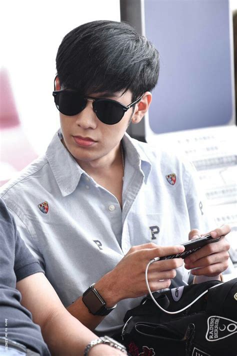 Pin By Ai On Singto Prachaya Ruangroj Gmm Leather Watch Actors