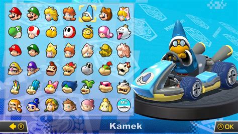 What If You Play Kamek In Mario Kart 8 Deluxe Mushroom Cup 4K YouTube