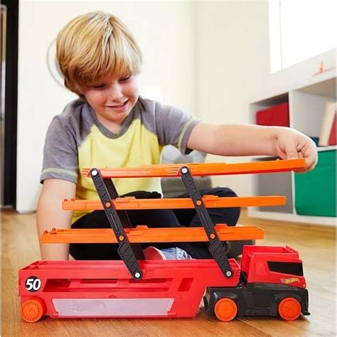 Carreta Hot Wheels Mega Caminhao Reboque Ghr Mattel Juju Brinquedos