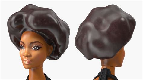 Barbie Looks Doll Elle GTD91 Curvy Brunette Dressed 3D Model 79 3ds Blend C4d Fbx Max