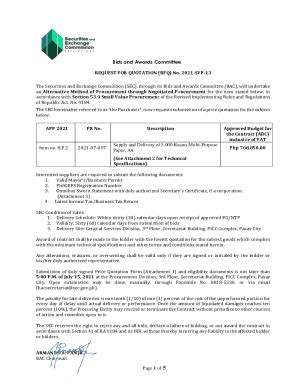 Fillable Online Small Value Procurement Of The Revised Implementing