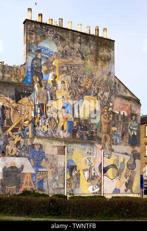 The Leith Mural On A Gable End In Leith By Artists Tim Chalk Paul