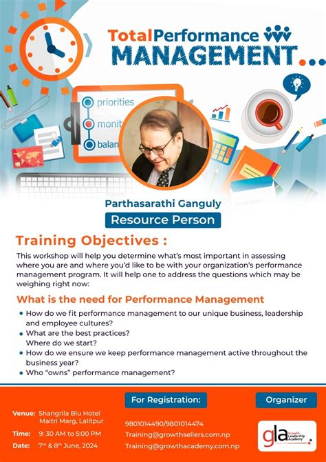 Performance Management Training Pulchowk Lalitpur 7 July To 8 July