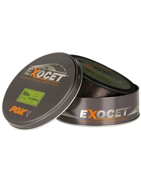 Monofilament Exocet Trans Khaki Fox P Che Carpe Natusport