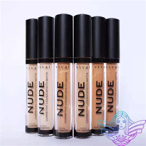 Corretivo Alta Cobertura Tons Vivai Nude Shopee Brasil